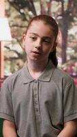 Troubled teen with internal frustrations attends a therapy session, dealing with social issues and emotional struggles. Psychotherapist provides support for mental health and resilience. Camera A. video