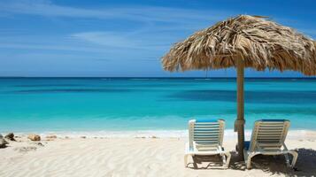 The beach is sandy photo
