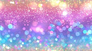 A colorful background with lights and sparkles photo