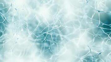 A blue and white abstract background with some small white dots photo