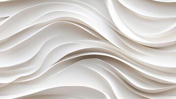 White paper waves background photo
