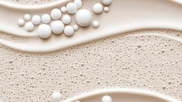 A close up of soap bubbles and bubbles photo