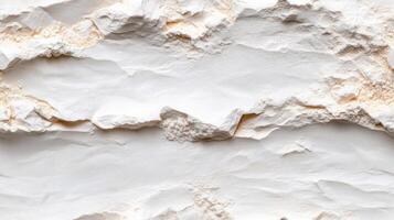 White powder on a white background photo