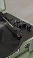 Explore a Stylish Retro Record Player that Enhances Modern Listening Experiences Today photo
