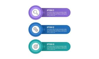 3 Infographic Labels That Are Important for Business Success. Presentation, Information, Data, Report and Plan. vector