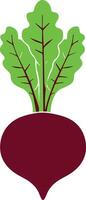 A silhouette image showcasing a variety of root vegetables, including a beet, vector
