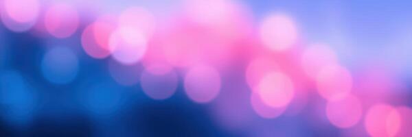Colorful bokeh lights create a dreamy atmosphere at a festive evening celebration in an urban setting photo
