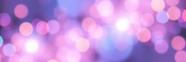 Vibrant bokeh lights create a magical atmosphere during a nighttime celebration in an urban environment photo