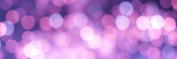 Colorful bokeh lights create a magical atmosphere at a celebration during the evening hours photo