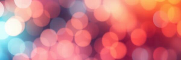 Colorful bokeh backdrop enhances festive atmosphere at evening event in vibrant shades photo