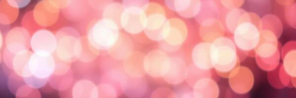 Vibrant bokeh lights create a festive atmosphere during a celebration in the evening photo