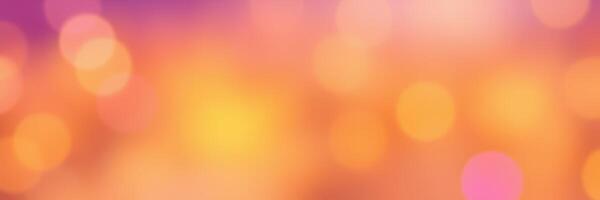 Vibrant abstract background with colorful bokeh effects creating a festive atmosphere in the evening light photo