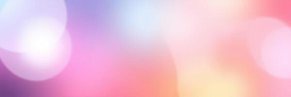 Colorful abstract background with soft bokeh effects in pastel shades photo