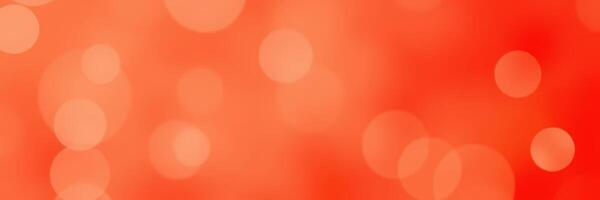 Bright orange backdrop with circular bokeh lights creating a vibrant atmosphere for festive occasions photo