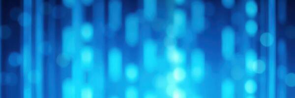 Vibrant blue digital background showcasing vertical lines and abstract patterns ideal for technology themes photo