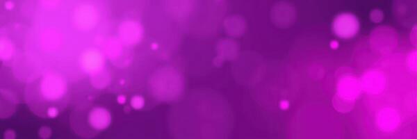 Vibrant purple bokeh lights create a dreamy atmosphere at a festive event during the evening photo