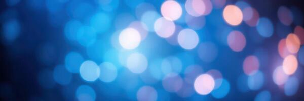 Colorful bokeh lights illuminate a dark background in a vibrant celebration atmosphere photo