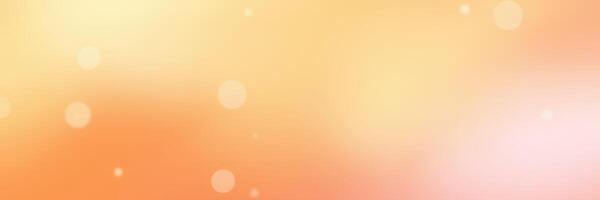 Vibrant abstract background with warm orange and soft bokeh effects creating a serene and inviting atmosphere photo