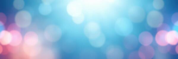 Colorful bokeh lights create a vibrant abstract background for festive occasions and creative designs photo