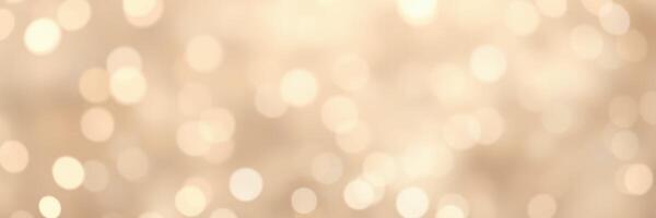 Sparkling golden background with bokeh effect creating a festive atmosphere for celebrations and events photo