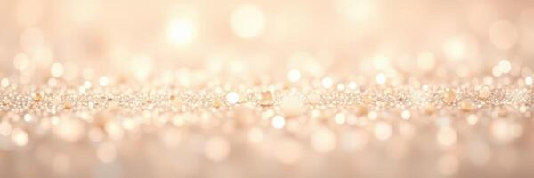 Sparkling background with shimmering lights creating a magical atmosphere for events or celebrations photo