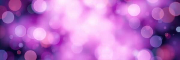 Soft purple bokeh lights create a dreamy atmosphere perfect for evening events and celebrations in an abstract background photo