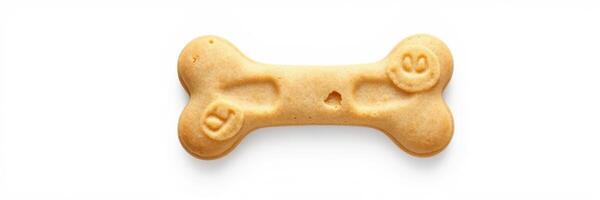 Dog bone-shaped treat ideal for rewarding pets after training sessions or playtime at home or outside photo
