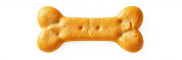 Dog-shaped treat designed for enjoyable chewing experiences for pets at any time of the day photo
