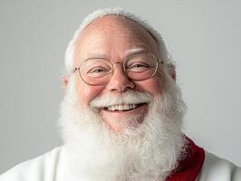 A man with a beard and glasses photo