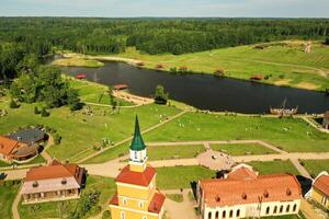 Park-museum of interactive history of Sulla in Belarus. Medieval historical complex photo