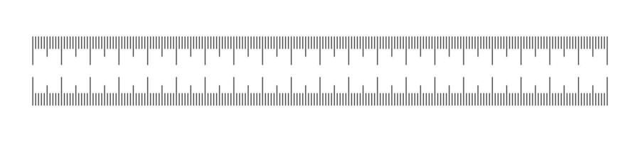 Measuring scale icon. Ruler scale 20 centimeter measuring chart. Length measurement tool. vector