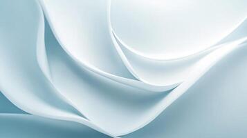 White fabric with a wave pattern. The wave pattern is made up of small lines that are curved and flowing. The fabric appears to be made of a lightweight material photo