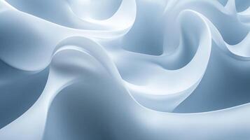 White fabric with a wave pattern. The fabric is very smooth and has a very soft texture photo