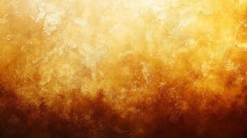 Yellow background with a lot of texture and a few splatters of paint. The background is a mix of orange and yellow colors photo