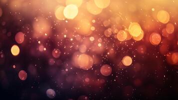 Blurry image of a bunch of bright, colorful, and shiny dots. The dots are scattered all over the image, creating a sense of movement and energy. The image has a vibrant and lively feel to it photo