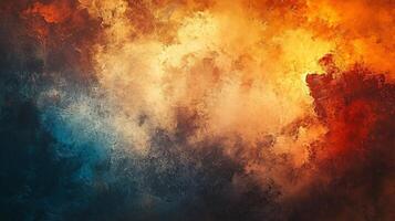 Colorful background with a splash of red and blue. The background is a mix of colors and has a lot of texture photo