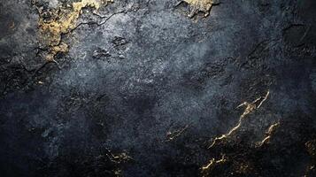 Black and gold background with a few specks of gold. The background is a dark color and the gold is scattered throughout the image photo