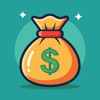 Money Bag Icon vector