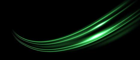 beautiful light speed line background on black background abstract design illustration vector
