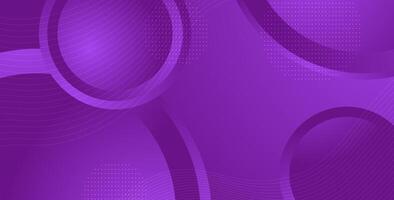 abstract purple color with circle shape geometric decoration background. eps10 vector