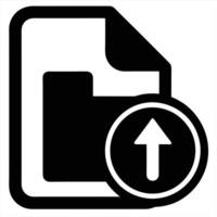 File Upload Bank Silhouette art vector