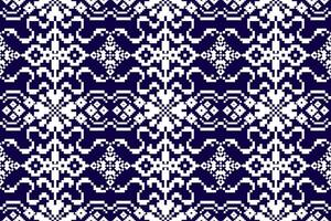 Blue and white background,geometric ethnic oriental pattern,texture fabric,print template. vector