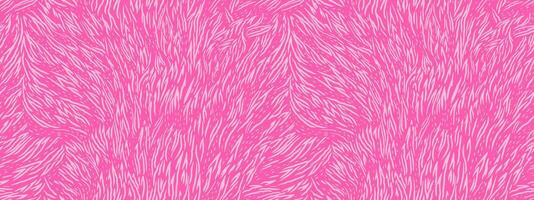 Seamless abstract pattern resembling animal fur or zebra stripes on a vibrant pink background. Print bi color for textiles, modern graphic designs. Bold contrast for stylish and artistic projects vector