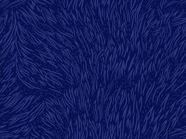 Seamless abstract animal-inspired pattern with blue dynamic organic lines on navy background. Plain print ornament for textile design, modern wallpapers, branding projects vector