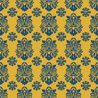 Seamless oriental pattern in the style of baroque. classical luxury old fashioned damask ornament, seamless texture for wallpapers, textile, wrapping. vector
