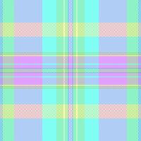 Tailor tartan background , mexican pattern check texture. Table cloth plaid textile seamless fabric in teal and purple colors. vector