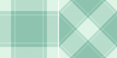 Tartan seamless plaid of fabric background with a check pattern texture textile. Set in popular colors for tweed in modern fashion. vector