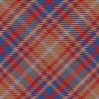 Seamless pattern of scottish tartan plaid. Repeatable background with check fabric texture. backdrop striped textile print. vector
