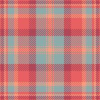 Textile design of textured plaid. Checkered fabric pattern swatch for shirt, dress, suit, wrapping paper print, invitation and gift card. vector