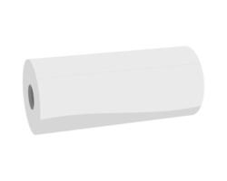 Textile roll icon. Paper tube illustration design for kitchen cleaning towel, carpet, scroll whatman, fabric. vector